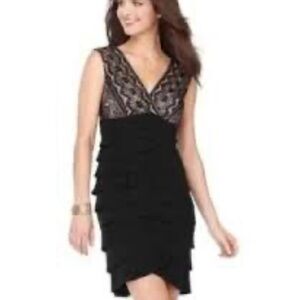 Elegant Black Lace Dress
